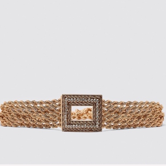 Zara Gold Chain Rope Belt - Picture 2 of 10